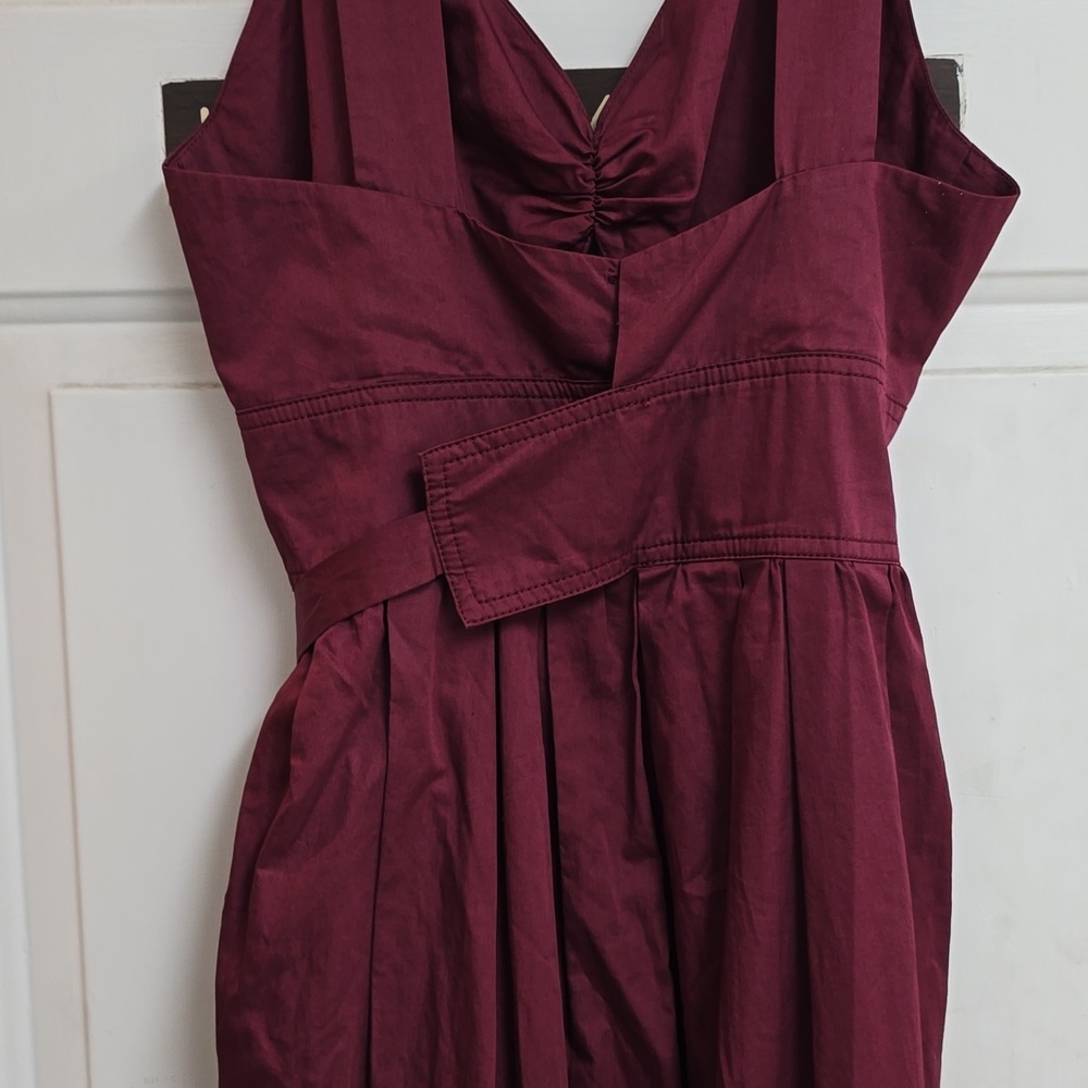 Jill Stuart Deep Red Backless Dress - Picture 8 of 12